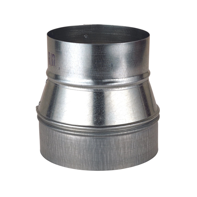6" to 5" Metal Reducer - Dust Collection Fitting